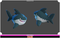 Shark Baby Pirate Evolution Cute Humanoid Mecanim Meshtint 3d model character unity low poly game 