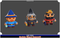 wizard Meshtint 3d model modular character unity low poly game fantasy medieval sorcerer cute