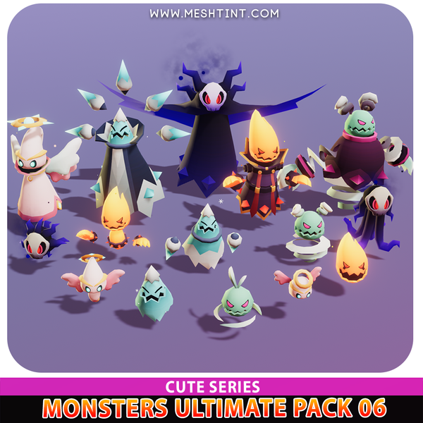 MESHTINT'S CUTE SERIES EVOLUTION WIKI - Monsters