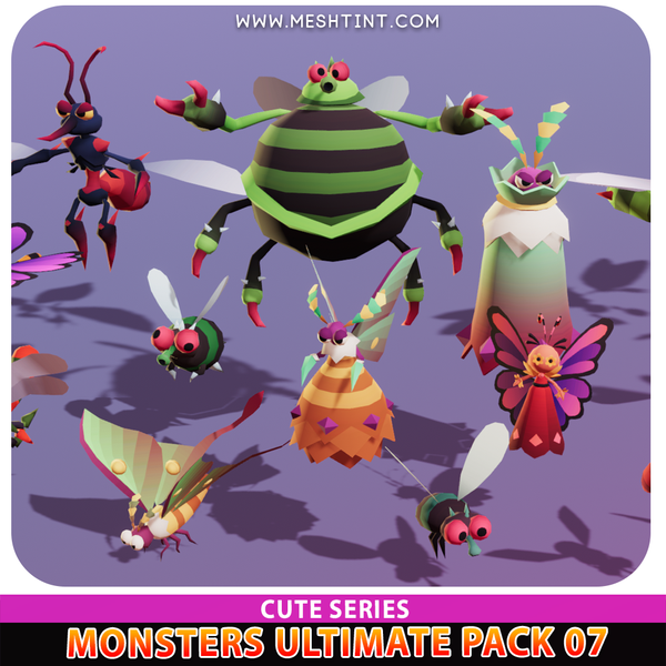 MESHTINT'S CUTE SERIES EVOLUTION WIKI - Monsters