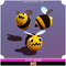 Bee Cute Series Mesh Tint Shop3DSA Unity3D Game Low Poly Download 3D Model